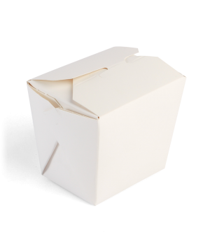 White Paper Noodle Box