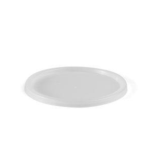 Clear Plastic Freezer Grade Round Container Lid