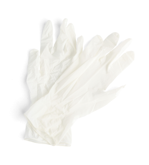 Latex Gloves - White