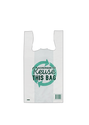 Large Reusable Plastic Carry Bag