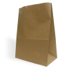 N020 Brown Paper Checkout Bag