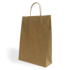 Brown Paper Carry Bag Twine Handle Midi - BM
