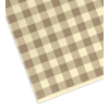Greaseproof Paper Brown Unbleached Check