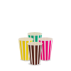12oz Candy Stripe Paper Cold Cup
