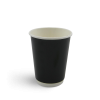 12oz Black Double Wall Cup