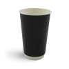 16oz Black Double Wall Cup