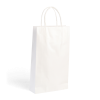 White Paper Carry Bag Twine Handle Small - W1