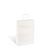 White Paper Carry Bag Twine Handle Toddler - WT