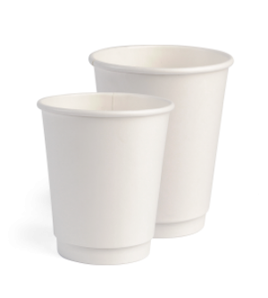 Double Wall White Cups