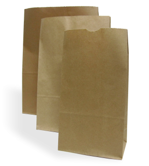 Kraft Paper Carry Bags - No Handle