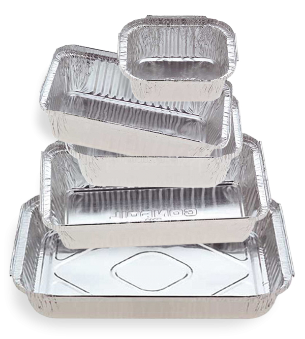 Foil Containers Rectangle Rectangle Foil Containers Online Packaging