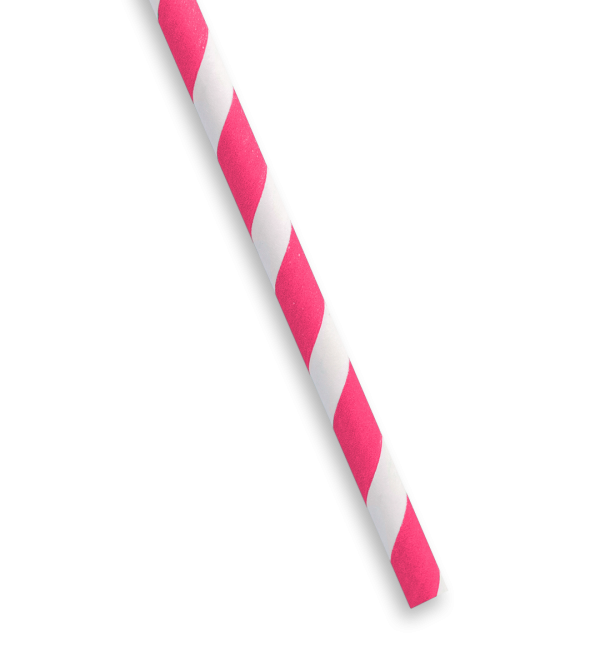 Striped Paper Straws Shop